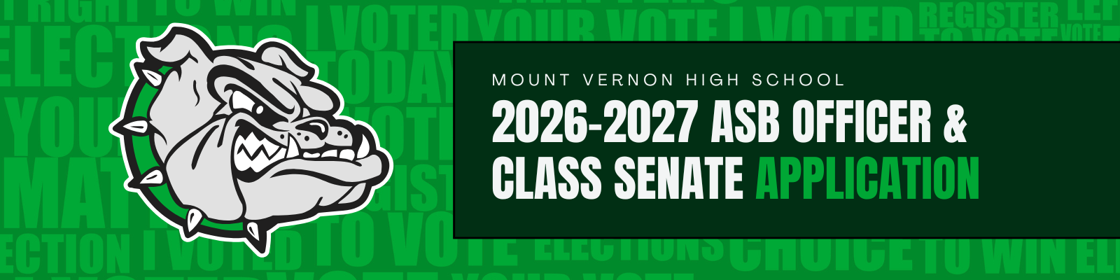 MVHS 2026-2027 asb officer & class senate application